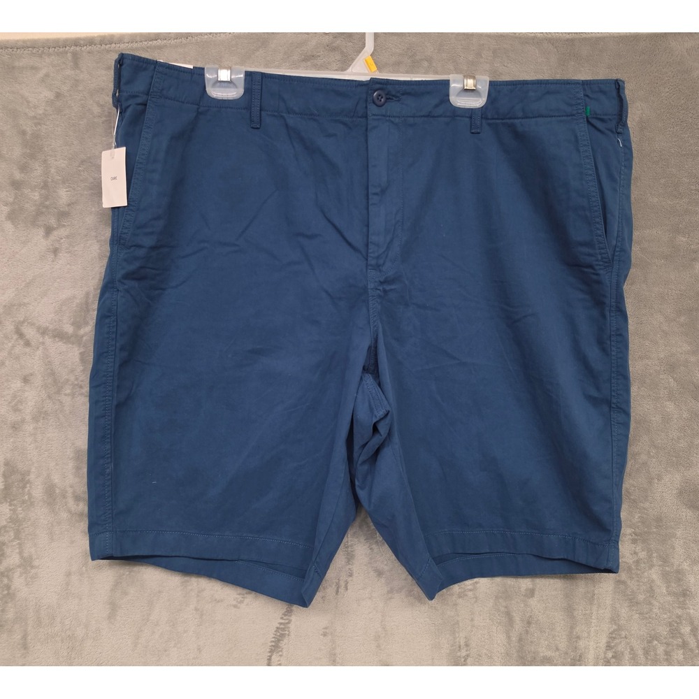 Uniqlo Mens 3XL Blue Chino Shorts NWT